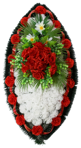 Похоронный венок Заказной №30 в Санкт-Петербурге